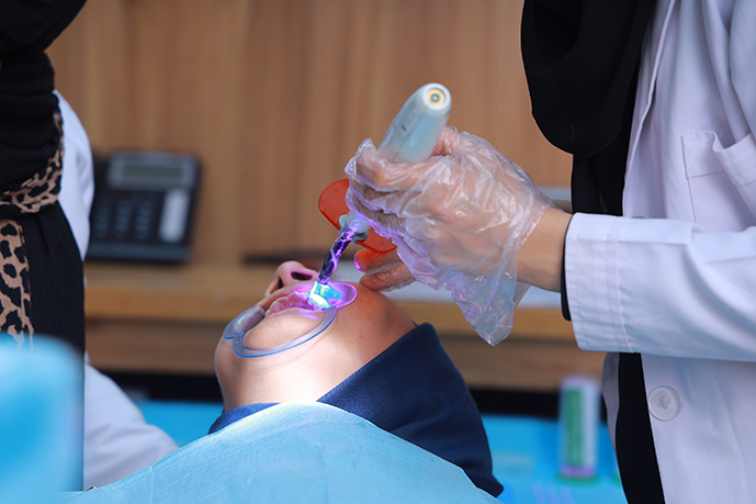 Endodontic and operative dentistry treatment at Hamdard Dental Clinic in Kabul