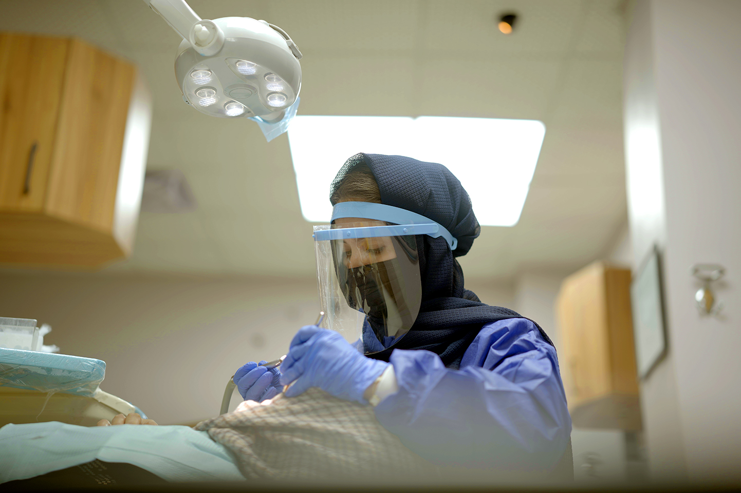 Prosthodontic restorative dental treatment at Hamdard Dental Clinic in Kabul